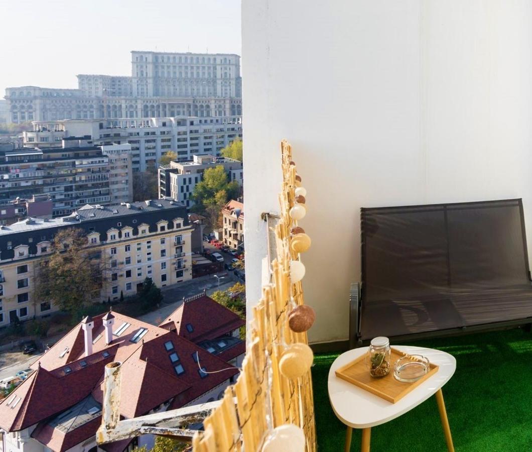 Central Apartment Tower Bukurešť Exteriér fotografie