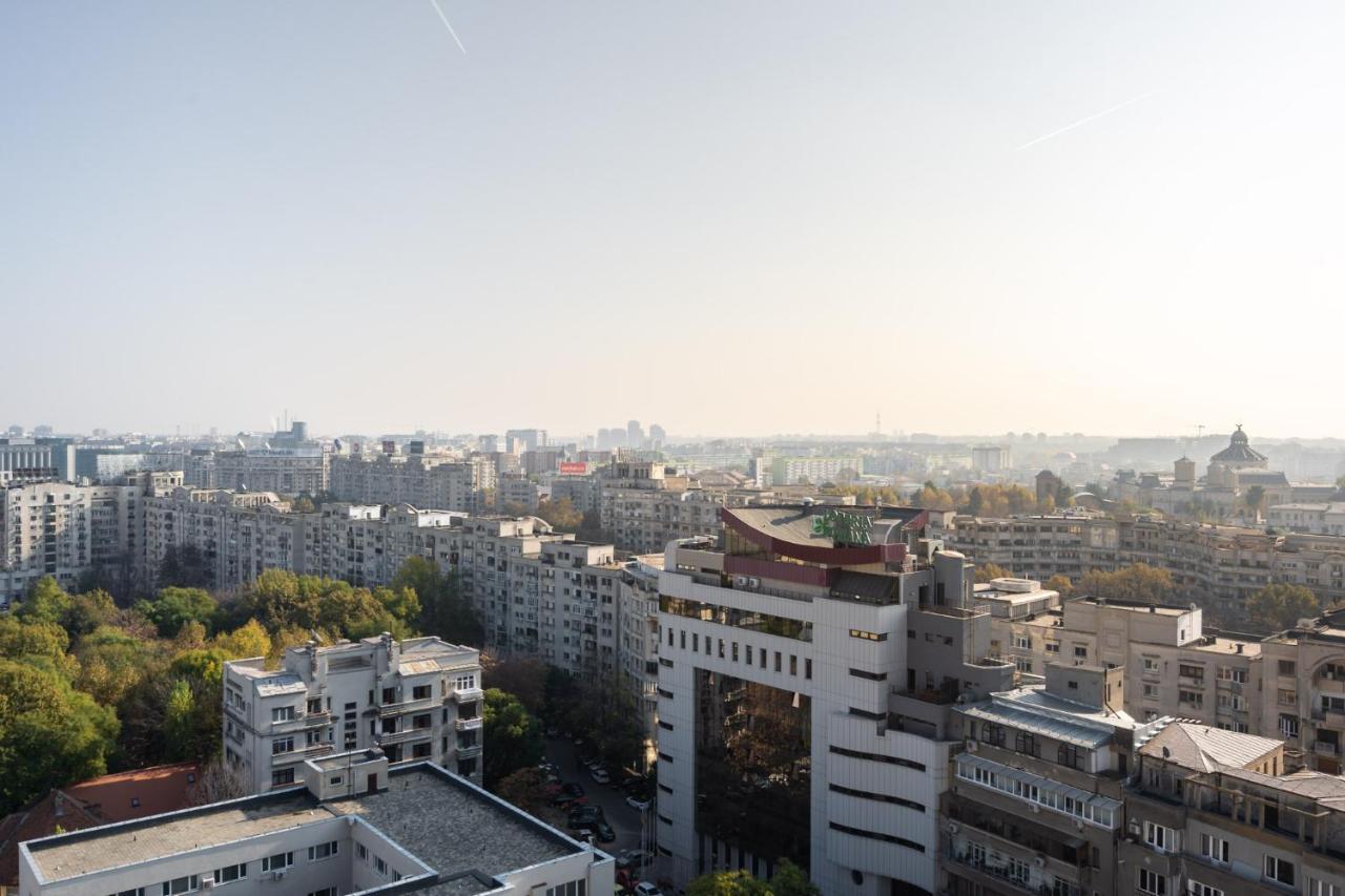 Central Apartment Tower Bukurešť Exteriér fotografie