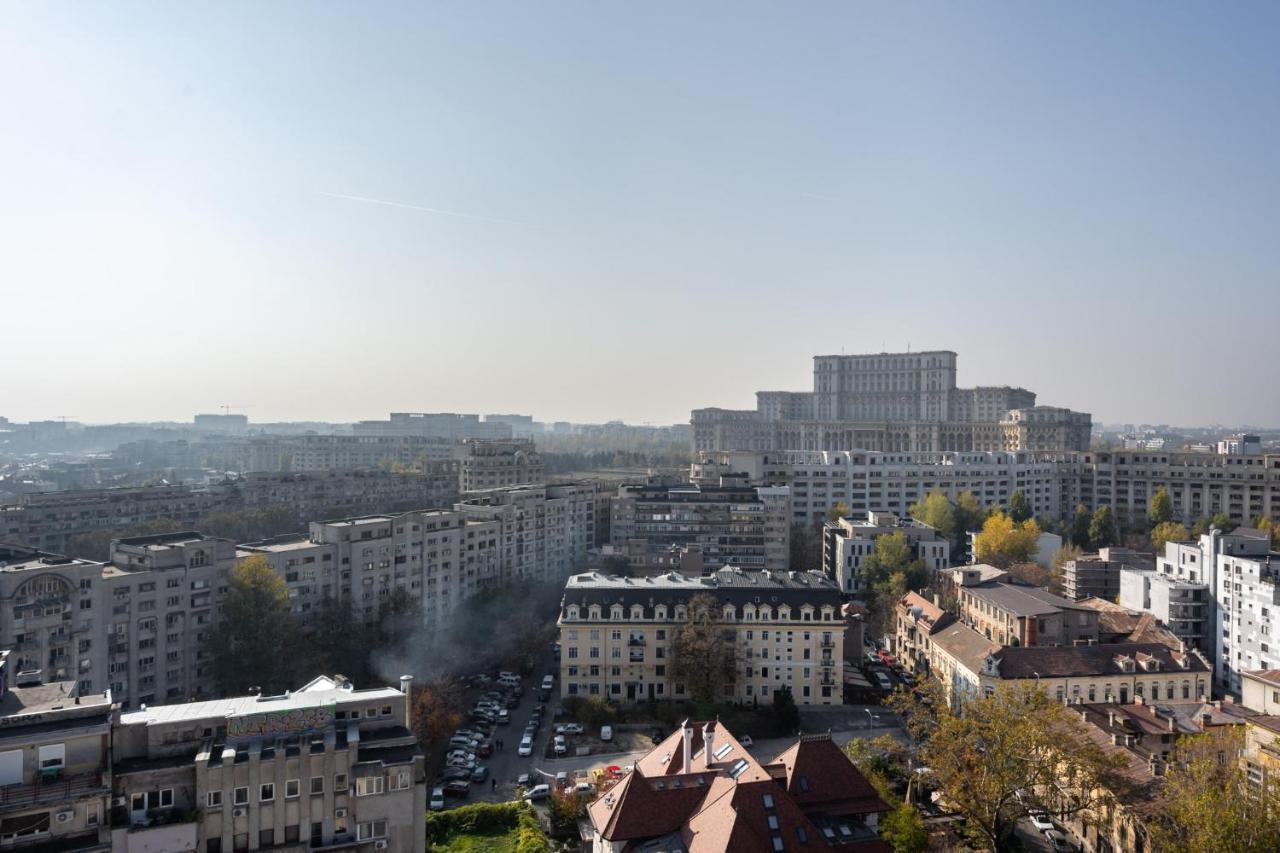 Central Apartment Tower Bukurešť Exteriér fotografie